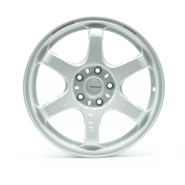 RF06RR Speed White | 18x9.5 +38 | 5x120