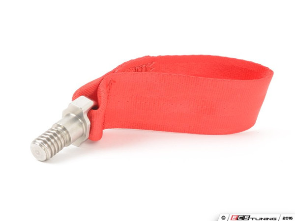 Turner Motorsport Poly Tow Strap With Bolt - Red