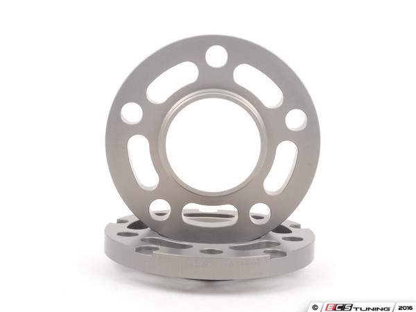 15mm Wheel Spacers - Silver (Pair)