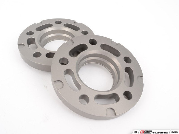 17.5mm Big Pad Wheel Spacers - Silver (Pair)