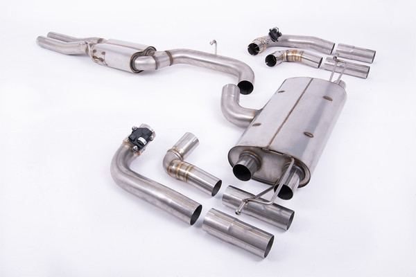 Milltek Sport Resonated Particulate Filter-back | SSXAU966