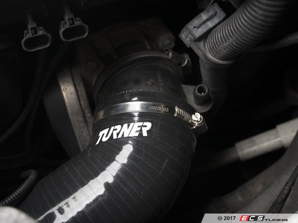Turner Motorsport N52 Silicone Intake Boot - Black