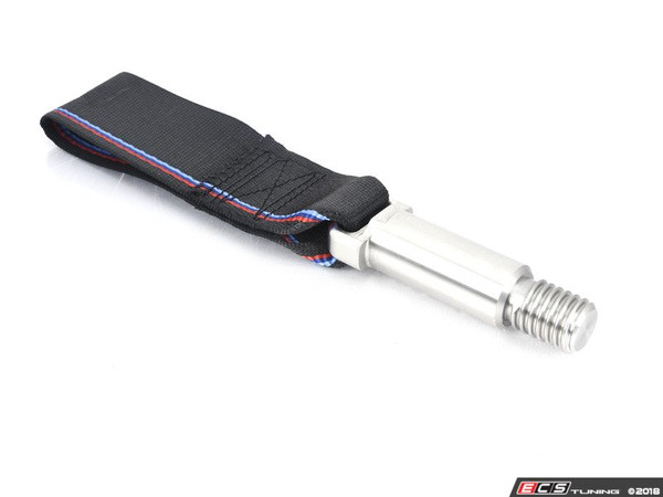 Turner Motorsport 75mm Poly Tow Strap With Bolt - Tri-Color Stripe