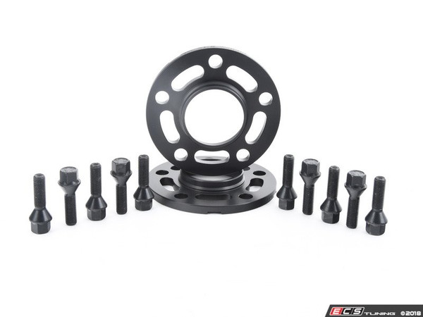 Turner Motorsport Black Wheel Spacer & Bolt Kit - 10mm