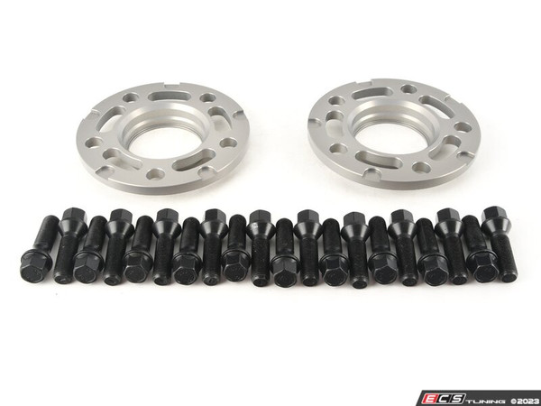 Turner Motorsport Silver Wheel Spacer & Bolt Kit - 10mm (Pair)