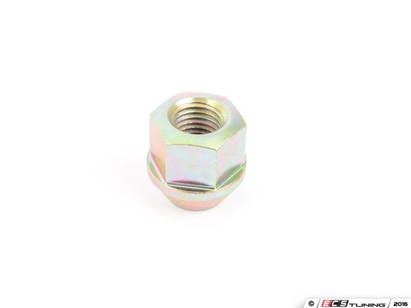 19mm 12x1.5 Turner Yellow Zinc-Coated Race Wheel Nut