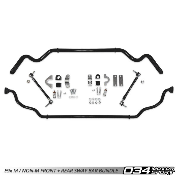 034Motorsport Dynamic+ Sway Bar Kits, BMW E9X Chassis