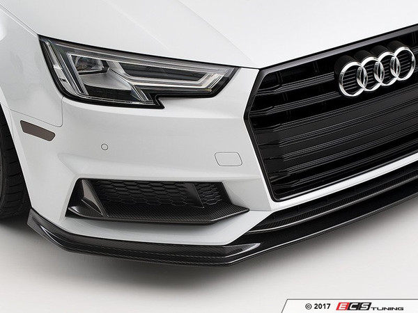 Carbon Fiber Fog Grille Overlay Set