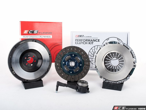 ECS Tuning Stage 2 Performance Clutch Kit with Lightweight Forged Steel Flywheel (18.85lbs) | ES3480026