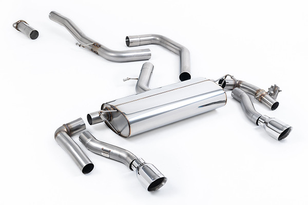 Milltek OPF/GPF Back System with GT-100 Polished Trims