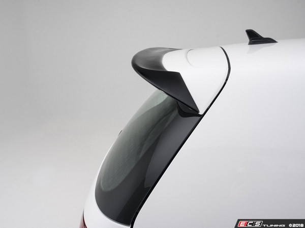 Rear Hatch Spoiler Lip Extension - Gloss Black Fiberglass