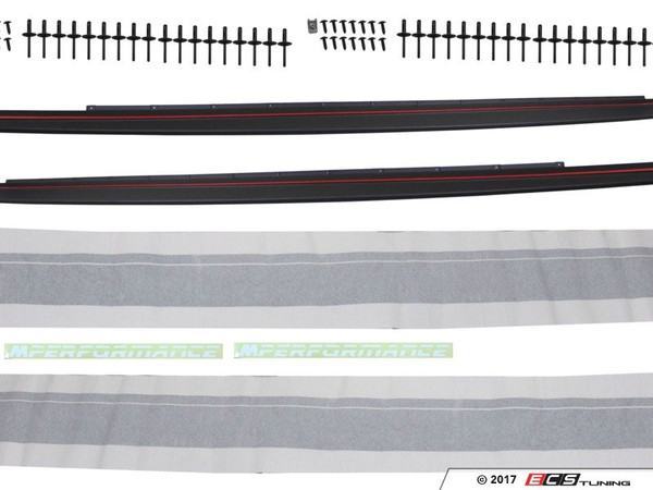 G30 M-Performance style side skirt extensions