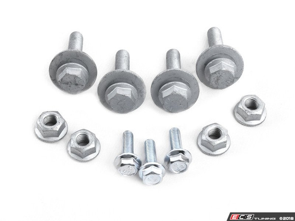 Aluminum Street Shield Tunnel Brace Replacement Hardware Kit