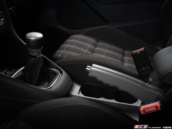 ECS Billet Aluminum Parking Brake Handle - Clear Anodized