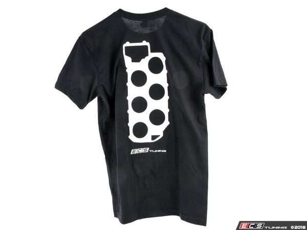 Black VR6 Design T-Shirt - Small