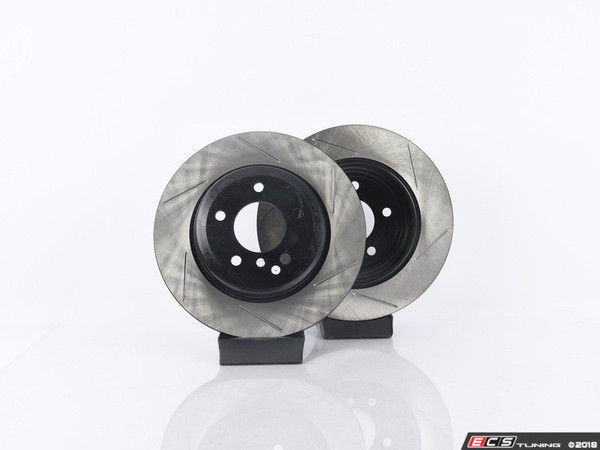 Rear V4 Slotted Brake Rotors - Pair (320x20) | ES3524791