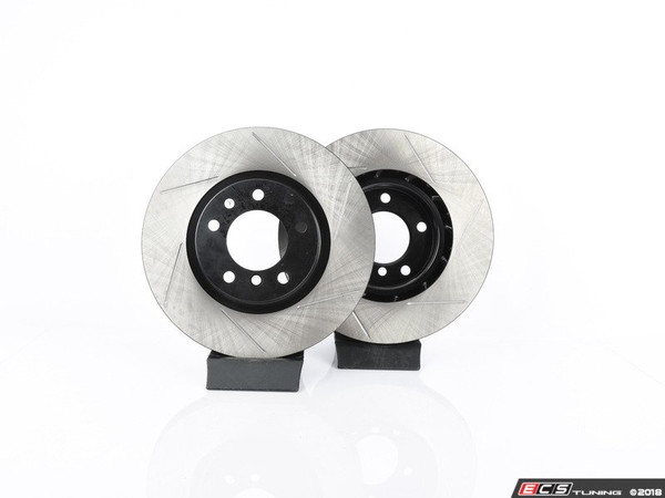 Rear V4 Slotted Brake Rotors - Pair (320x20) | ES3524794