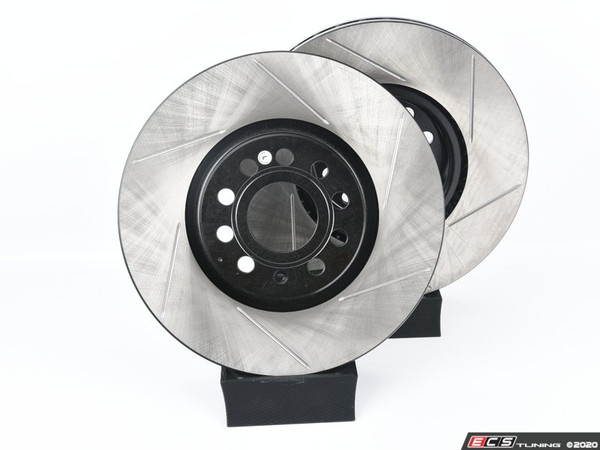 Front Big Brake Kit - ECS Slotted V4 Rotors (312x25)