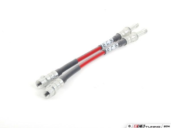 Exact-Fit Stainless Steel Brake Lines - Rear | ES3525718