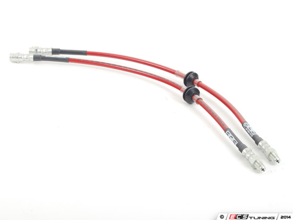 Exact-Fit Stainless Steel Brake Line - Front | ES3525720