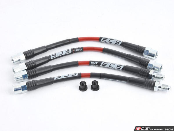 Stainless Steel Brake Lines - Rear | ES3612685