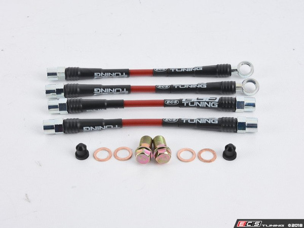 Stainless Steel Brake Lines - Rear | ES3612536