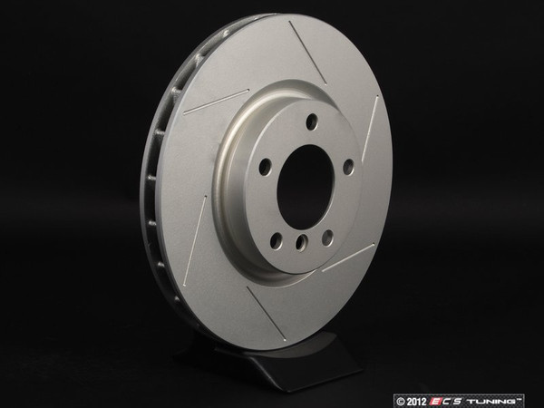 Brake Rotor - Slotted Geomet Coated - Left
