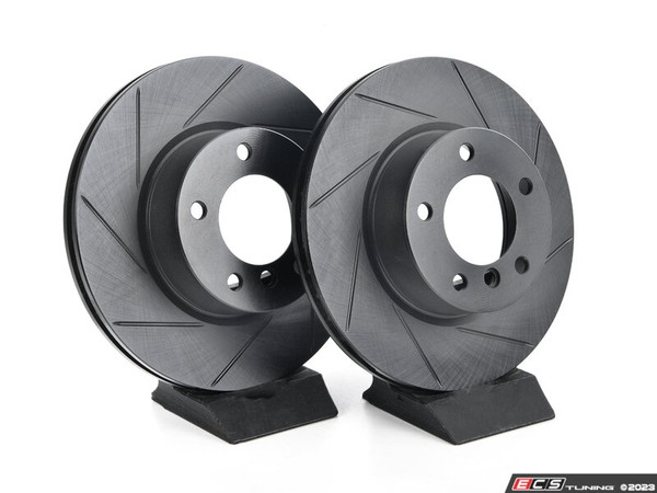 Front V5 Slotted Brake Rotors - Set (300x24)