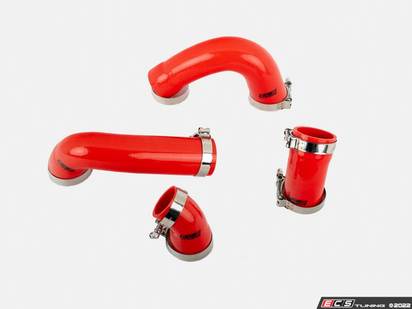 MK8 GTI Silicone Charge Pipe Coupler Kit - Red