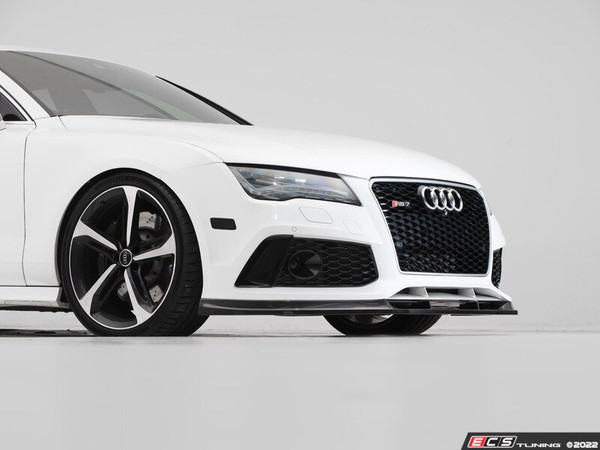 Audi C7 RS7 Carbon Front Lip Spoiler
