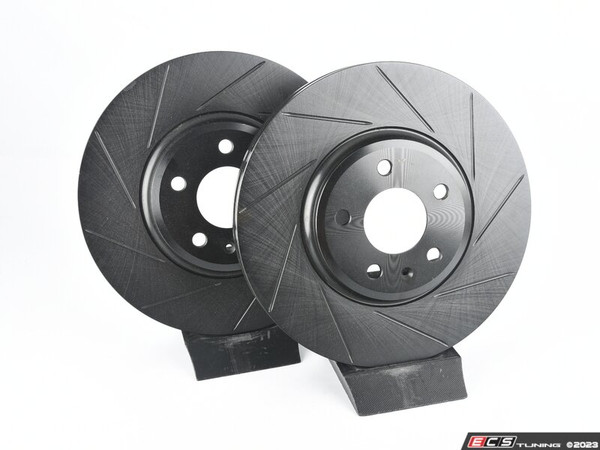 Front V5 Slotted Brake Rotors - Set (320x30)