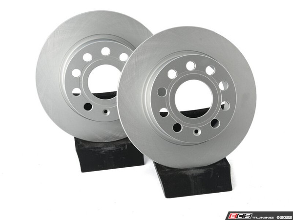 Rear V5 Plain Brake Rotors - Set (253x10)