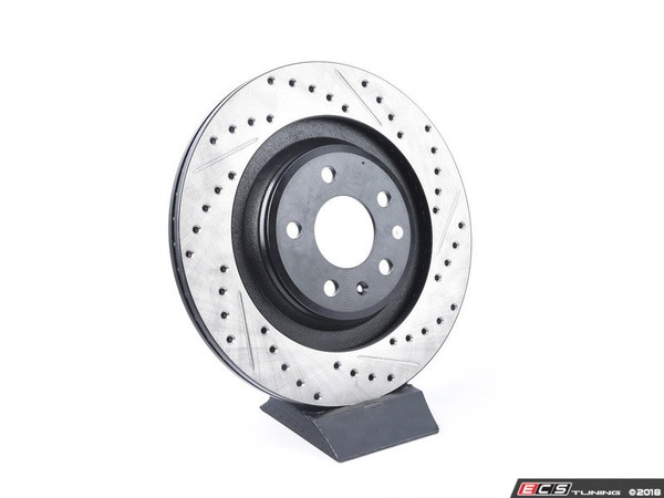 VAG Cross Drilled/Slotted Rotor