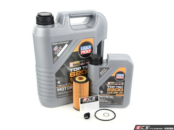 Liqui Moly Top Tec Service Kit (0W-20) - With Magnetic Drain Plug