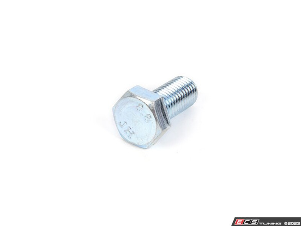 Medium-Strength Class 8.8 Steel Hex Head Screw M12 X 1.5 Mm Thread, 25 Mm Long