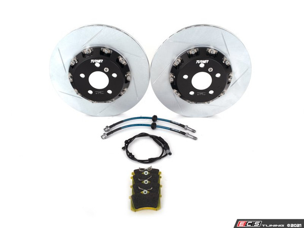 Turner Motorsport Rear Full-Floating Slotted TrackSport Performance Brake Kit - Supra / Z4