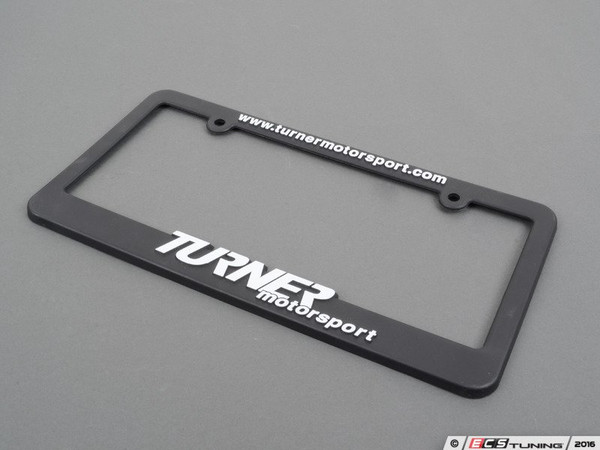 Turner Motorsports License Plate Frame