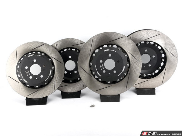 C7 S6/S7 Front & Rear Slotted Brake Rotors (400x38) / (356x22)