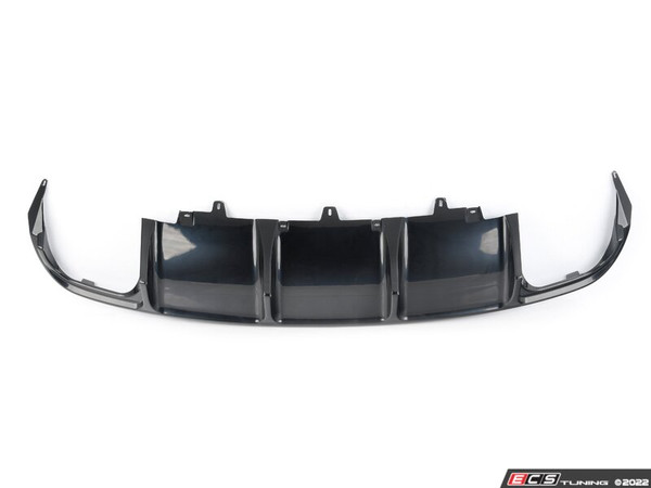 Audi C7 S6 Rear Diffuser - Gloss Black