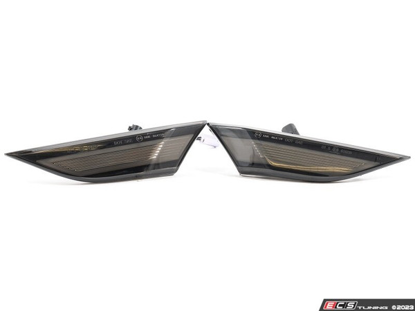 Rennline Porsche 981/991/718 LED Side Markers Set - Smoked