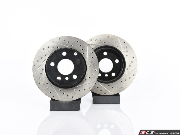 BMW/MINI Cross Drilled/Slotted Rotor