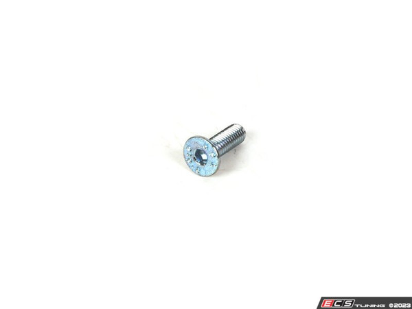 M5x0.8x16 Zinc Plated Flat Head Hex Drive Screw