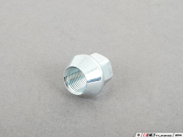 M14x1.25 17mm Head Conical Seat Nut - silver