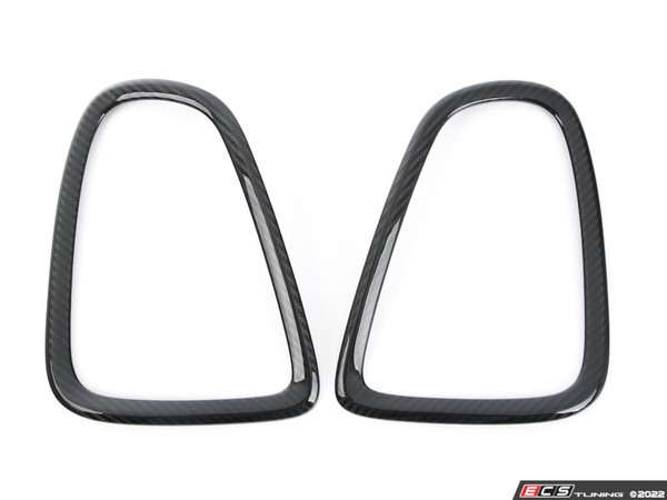 Rear Taillight Carbon Fiber Covers - Set