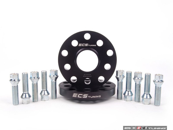 ECS Wheel Spacer & Bolt Kit - 17.5mm With Conical Seat Bolts - ES2680977