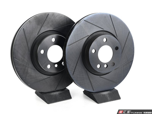 Front V5 Slotted Brake Rotors - Set (348x30) - ES4669098
