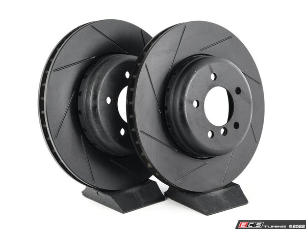Front V5 Slotted Brake Rotors - Set (348x30) - ES4669146