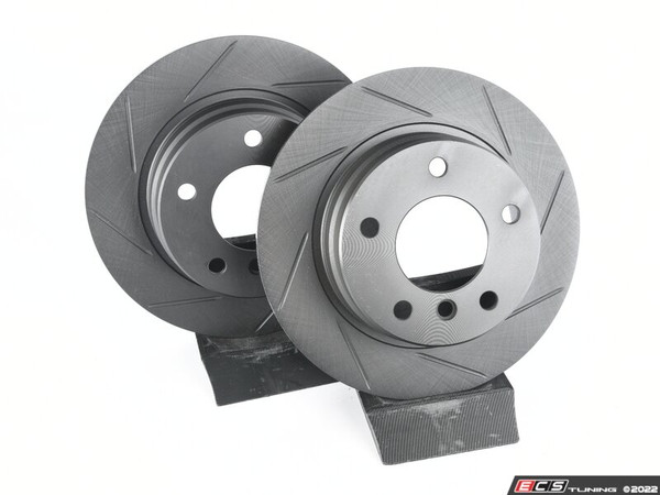 Rear V5 Slotted Brake Rotors - Set (280x10) - ES4668996