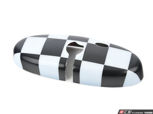 Checkered Flag Cover Rearview Mirror - ES4504958