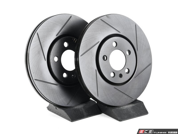 Front V5 Slotted Brake Rotors - Set (288x25) - ES4668392